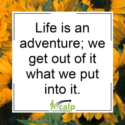 life is an adventure