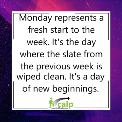 Clean Slate - Monday